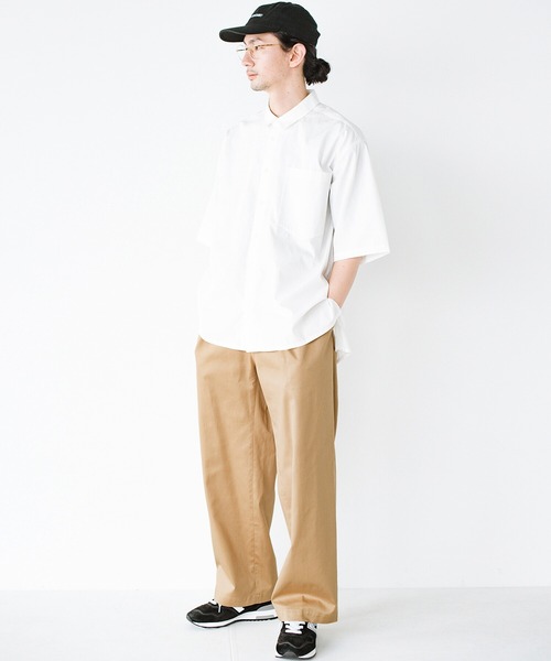 haco!（ハコ）の「定番でずっとはきたい！ＰＢＰオーガニックコットン　シンプルチノパン（ユニセックス）（チノパンツ・レディース・ベージュ・1/2/3）」の17枚目の写真