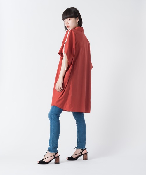 La SRIC（ラスリック）の「La SRIC / ラインテープドルマンシャツ（シャツ/ブラウス・レディース・レッド/グリーン/グレー系その他・38）」の9枚目の写真