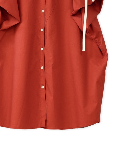 La SRIC（ラスリック）の「La SRIC / ラインテープドルマンシャツ（シャツ/ブラウス・レディース・レッド/グリーン/グレー系その他・38）」の12枚目の写真