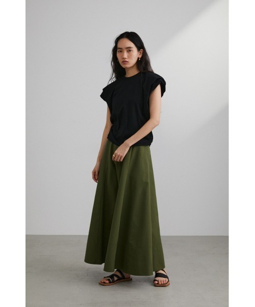 STYLEMIXER(スタイルミキサー)の「バルーンスリーブT(Tシャツ/カットソー・レディース・ブラック/ホワイト/ライトグリーン/ベージュ・FREE)」の14枚目の写真