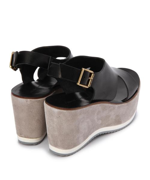 FABIO RUSCONI（ファビオルスコーニ）の「FABIO RUSCONI ウェッジサンダル/BCFABIO/R WEG SNDL（サンダル・レディース・ベージュ/ブラック・36/38/35/37）」の15枚目の写真