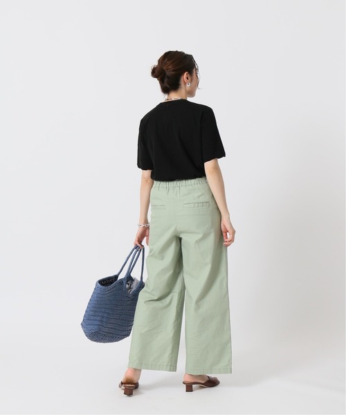 IENA（イエナ）の「【ATON/エイトン】FRESCA STANDARD TEE（Tシャツ/カットソー・レディース・ホワイト/ライトグレー/ブラック・FREE）」の10枚目の写真