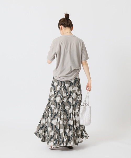 IENA（イエナ）の「【ATON/エイトン】FRESCA STANDARD TEE（Tシャツ/カットソー・レディース・ホワイト/ライトグレー/ブラック・FREE）」の11枚目の写真