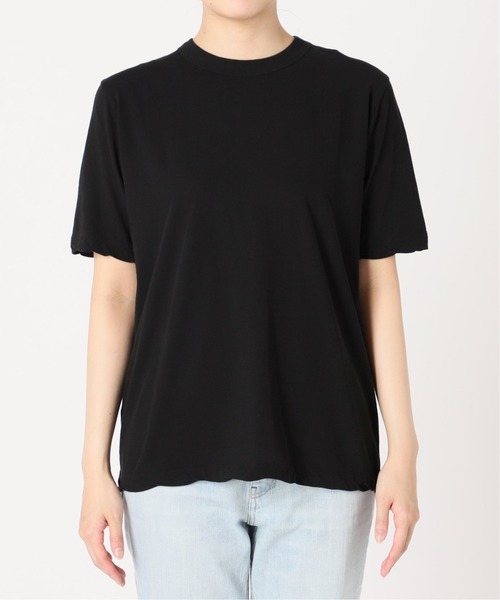 IENA（イエナ）の「【ATON/エイトン】FRESCA STANDARD TEE（Tシャツ/カットソー・レディース・ホワイト/ライトグレー/ブラック・FREE）」の19枚目の写真