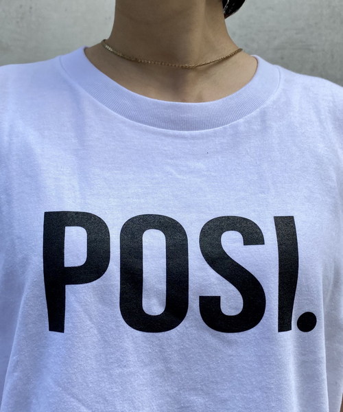 NOMINE（ノミネ）の「POSI.ロゴタンクトップ（タンクトップ・レディース・ホワイト/ブラック・フリー）」の7枚目の写真