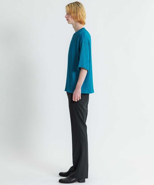 LiNoH（リノー）の「DROPNEEDLE STRETCH S/S TEE（Tシャツ/カットソー・メンズ・グリーン/ブラック/ライトグレー/ブルー・1/2）」の15枚目の写真