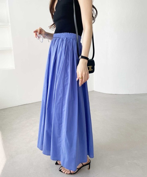 GeeRA（ジーラ）の「フレアーマキシスカート（スカート・レディース・ブラック/イエロー/ブルー/ピンク・SMALL/MEDIUM/LARGE/X-LARGE/XX-LARGE）」の16枚目の写真