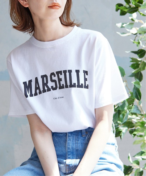 SLOBE IENA（スローブイエナ）の「《追加2》MARSEILLE ロゴT