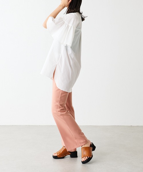 Lui's（ルイス）の「ラッフルスリーブブラウス（シャツ/ブラウス・レディース・ホワイト/ブラック/ラベンダー・FREE）」の20枚目の写真