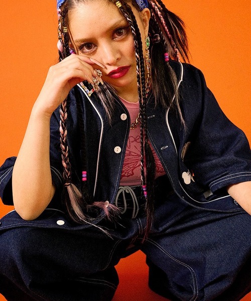 GALFY（ガルフィー）の「【GALFY/ガルフィー】デニム犬パンツ（デニムパンツ・メンズ・サックスブルー/インディゴブルー・L/XL）」の17枚目の写真