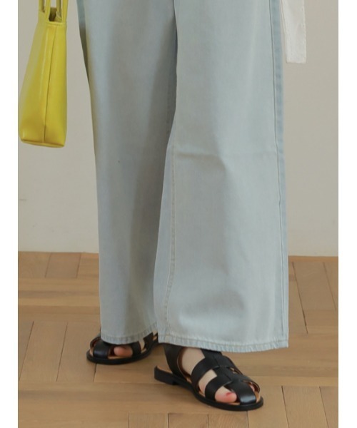 AMAIL（アマイル）の「Laf laf sandal（サンダル・レディース・ブラック/ホワイト/イエロー・M/L/S）」の3枚目の写真