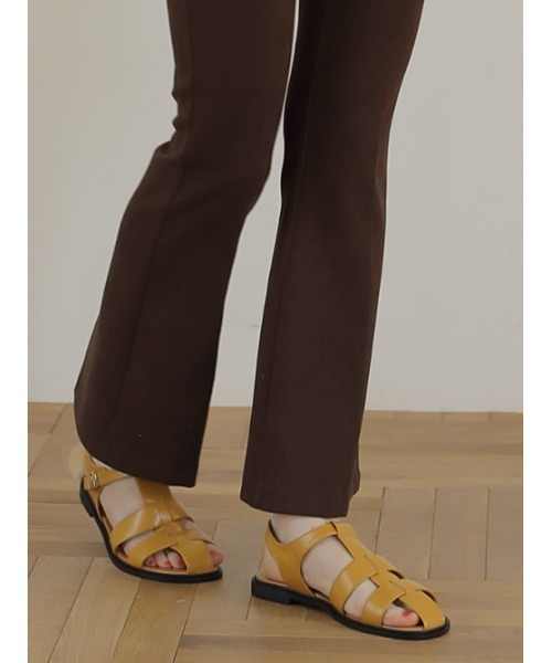 AMAIL（アマイル）の「Laf laf sandal（サンダル・レディース・ブラック/ホワイト/イエロー・M/L/S）」の6枚目の写真