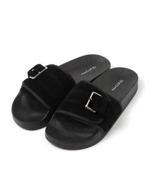 studio CLIP(スタディオクリップ)の「バックルシャワーサンダル(サンダル・レディース・ブラック/その他1/ブラウン・LARGE/MEDIUM)」の2枚目の写真