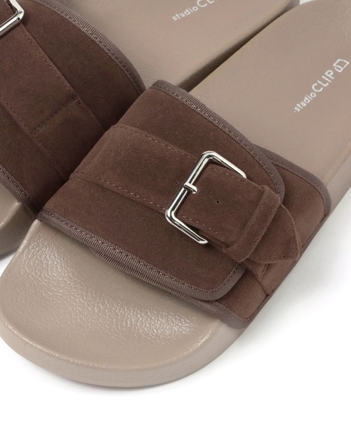 studio CLIP(スタディオクリップ)の「バックルシャワーサンダル(サンダル・レディース・ブラック/その他1/ブラウン・LARGE/MEDIUM)」の8枚目の写真