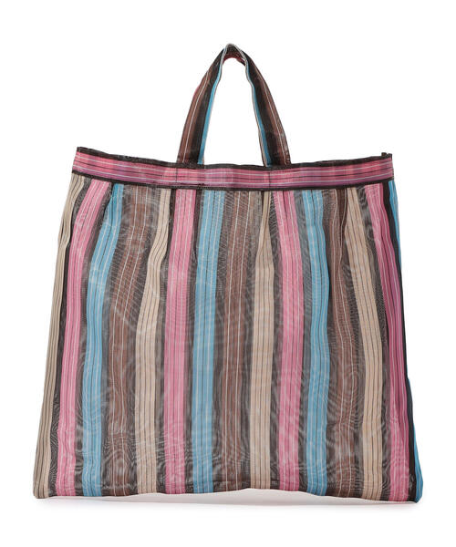 TOMORROWLAND （トゥモローランド）の「Diminutivo ラージメッシュトートバッグ（トートバッグ・レディース・イエロー系その他2/ブラック系その他/パープル系その他2/その他1/グリーン系その他2/オレンジ系その他/グリーン系その他/ブラウン系その他/イエロー系その他・FREE）」の9枚目の写真