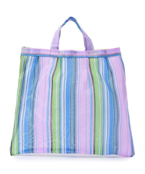 TOMORROWLAND （トゥモローランド）の「Diminutivo ラージメッシュトートバッグ（トートバッグ・レディース・イエロー系その他2/ブラック系その他/パープル系その他2/その他1/グリーン系その他2/オレンジ系その他/グリーン系その他/ブラウン系その他/イエロー系その他・FREE）」の6枚目の写真