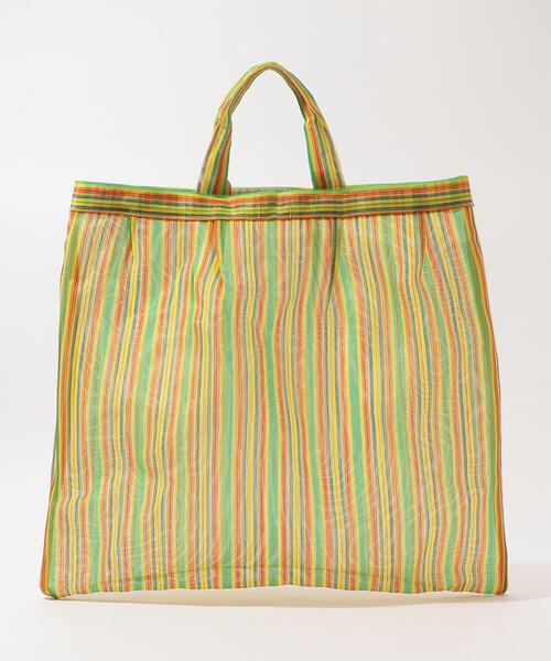 TOMORROWLAND （トゥモローランド）の「Diminutivo ラージメッシュトートバッグ（トートバッグ・レディース・イエロー系その他2/ブラック系その他/パープル系その他2/その他1/グリーン系その他2/オレンジ系その他/グリーン系その他/ブラウン系その他/イエロー系その他・FREE）」の15枚目の写真