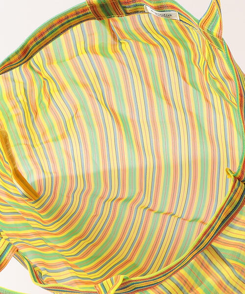 TOMORROWLAND （トゥモローランド）の「Diminutivo ラージメッシュトートバッグ（トートバッグ・レディース・イエロー系その他2/ブラック系その他/パープル系その他2/その他1/グリーン系その他2/オレンジ系その他/グリーン系その他/ブラウン系その他/イエロー系その他・FREE）」の11枚目の写真