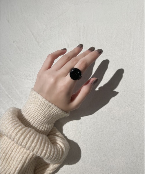 Solace（ソレイス）の「カラーリング（リング・レディース・ホワイト/ブラック/レッド/グリーン・FREE）」の3枚目の写真