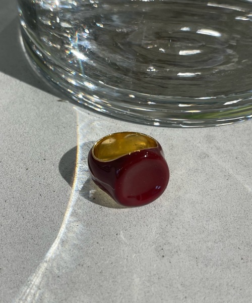 Solace（ソレイス）の「カラーリング（リング・レディース・ホワイト/ブラック/レッド/グリーン・FREE）」の8枚目の写真