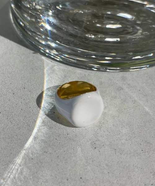 Solace（ソレイス）の「カラーリング（リング・レディース・ホワイト/ブラック/レッド/グリーン・FREE）」の10枚目の写真