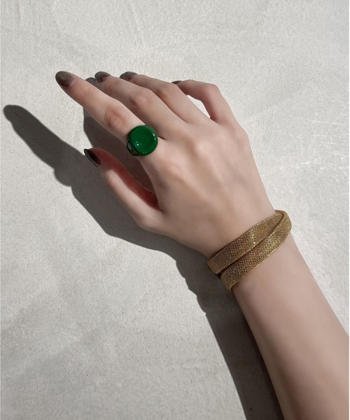 Solace（ソレイス）の「カラーリング（リング・レディース・ホワイト/ブラック/レッド/グリーン・FREE）」の7枚目の写真