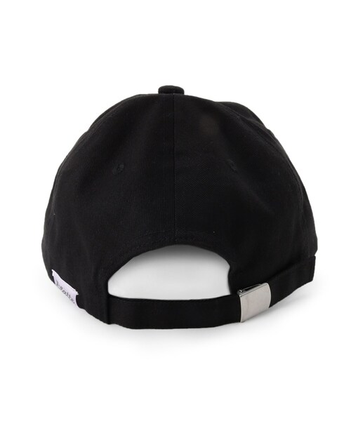 PINK-latte（ピンクラテ）の「◆ラインキャップ（キャップ・キッズ・チャコールグレー/ブラック/ライトパープル・00）」の8枚目の写真