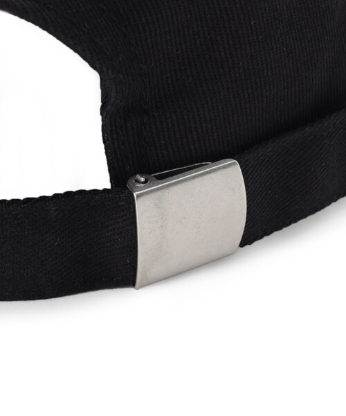 PINK-latte（ピンクラテ）の「◆ラインキャップ（キャップ・キッズ・チャコールグレー/ブラック/ライトパープル・00）」の4枚目の写真