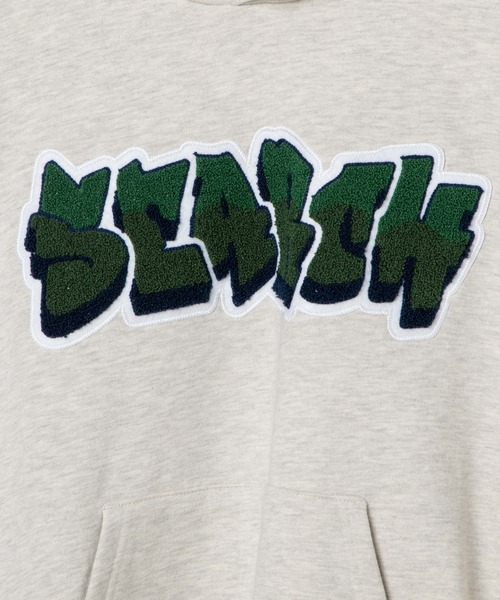 WEGO（ウィゴー）の「WEGO/ヘビーウエイト グラフィティプルパーカー（パーカー・メンズ・ホワイト/ブラック/ダークグリーン/杢グレー/ホワイト系その他/オートミール/その他1/その他3/その他2/その他4・MEDIUM/LARGE）」の20枚目の写真