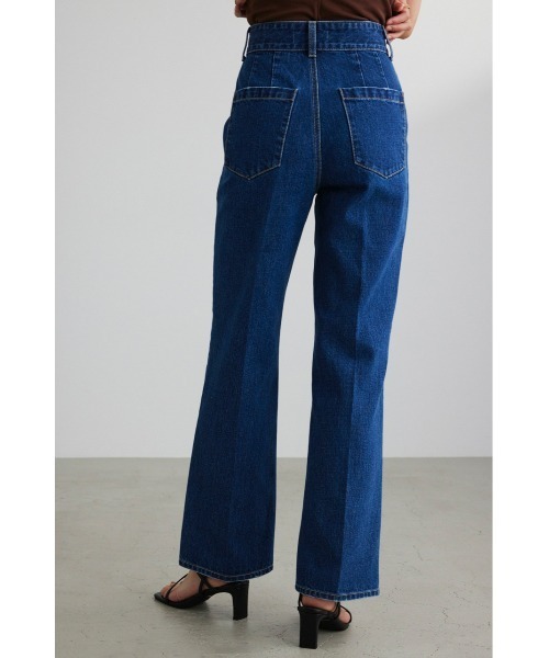 STYLEMIXER(スタイルミキサー)の「ステッチワークセンターシームデニム(デニムパンツ・レディース・ブルー・MEDIUM/X-SMALL/SMALL)」の8枚目の写真