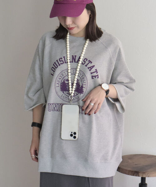 fredy emue（フレディエミュ）の「カラービーズ2wayスマホショルダー（スマホグッズ・レディース・ブラック/ライトグリーン/キナリ・FREE）」の12枚目の写真