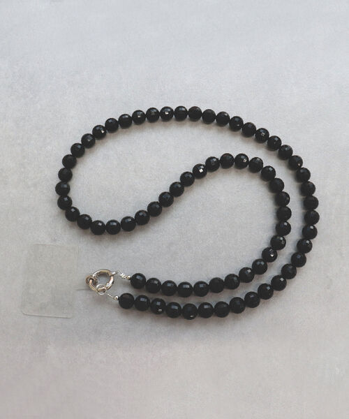 fredy emue（フレディエミュ）の「カラービーズ2wayスマホショルダー（スマホグッズ・レディース・ブラック/ライトグリーン/キナリ・FREE）」の21枚目の写真