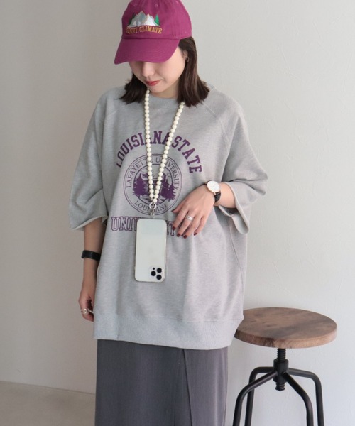 fredy emue（フレディエミュ）の「カラービーズ2wayスマホショルダー（スマホグッズ・レディース・ブラック/ライトグリーン/キナリ・FREE）」の5枚目の写真