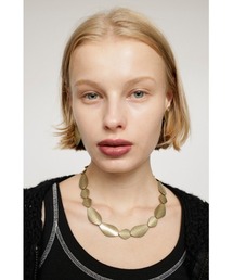 SLY | OVAL METAL PLATE N/C オーバルメタルプレート ネックレス(ネックレス)