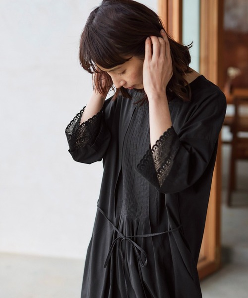 Sunny clouds(サニークラウズ)の「サニークラウズ レース好きな魔女ワンピース〈レディース〉(ワンピース・レディース・ブラック・MEDIUM/LARGE/X-LARGE/XX-LARGE/NM)」の9枚目の写真