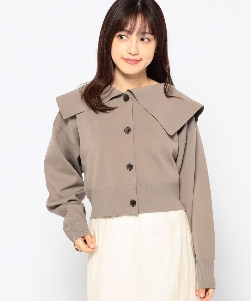 MISCH MASCH（ミッシュマッシュ）の「ビッグショールニット