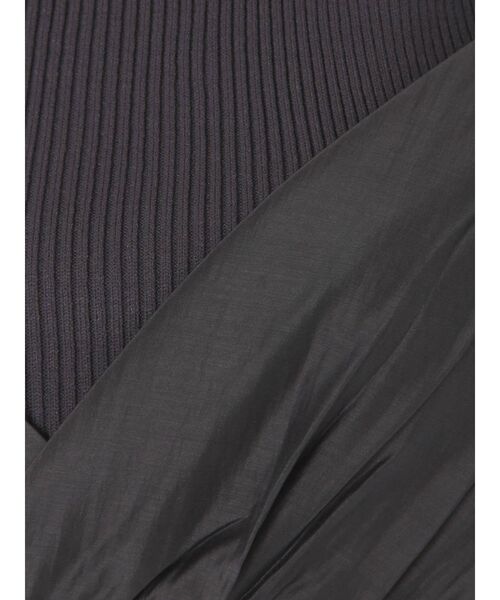 MERCURYDUO（マーキュリーデュオ）の「異素材ドッキングニット（ニット/セーター・レディース・ネイビー/アイボリー/ベビーピンク・FREE）」の17枚目の写真