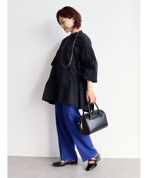 AMERICAN HOLIC(アメリカンホリック)の「【WEB限定】ダブルストラップローヒールパンプス(パンプス・レディース・ブラック・S/M/L)」の13枚目の写真