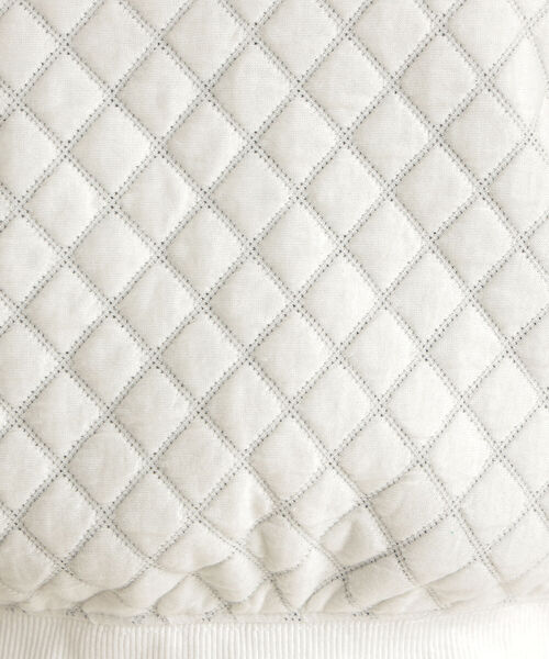 Ray BEAMS（レイビームス）の「Ray BEAMS / キルティング クルーネック トップス（その他トップス・レディース・ブラック/オフホワイト・ONE SIZE）」の13枚目の写真