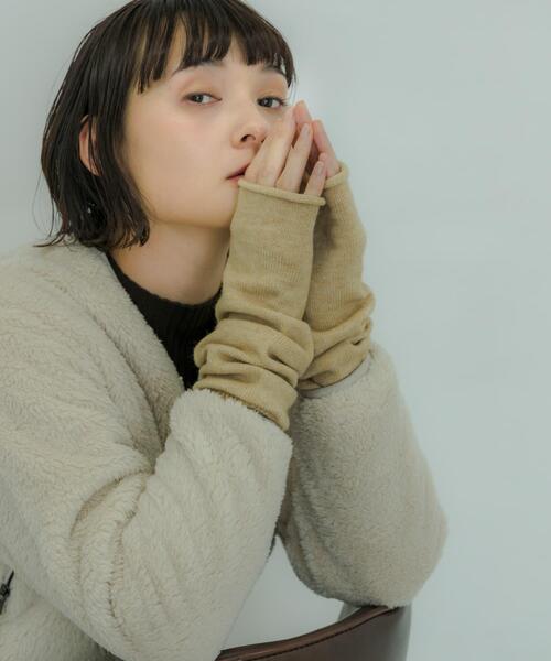 SMELLY（スメリー）の「アームウォーマー（アームカバー・レディース・グレー/ベージュ/モカ/ブラック・-）」の13枚目の写真