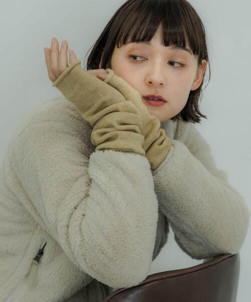 SMELLY（スメリー）の「アームウォーマー（アームカバー・レディース・グレー/ベージュ/モカ/ブラック・-）」の14枚目の写真