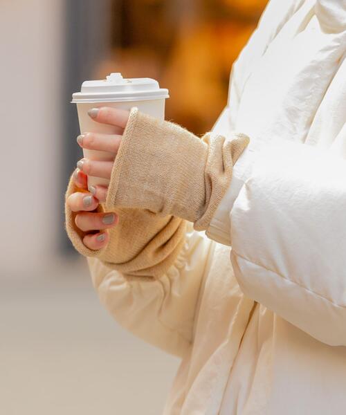 SMELLY（スメリー）の「アームウォーマー（アームカバー・レディース・グレー/ベージュ/モカ/ブラック・-）」の17枚目の写真