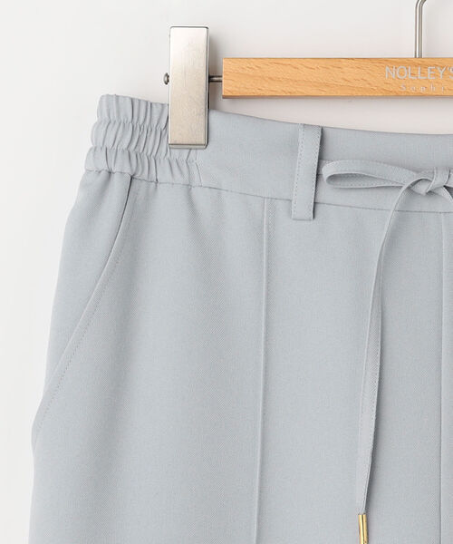 NOLLEY’S Sophi(ノーリーズソフィ)の「ウォッシャブルウールツイルイージーパンツ(その他パンツ・レディース・ブラック/オフホワイト/サックスブルー/ベビーピンク・38/36/34)」の8枚目の写真