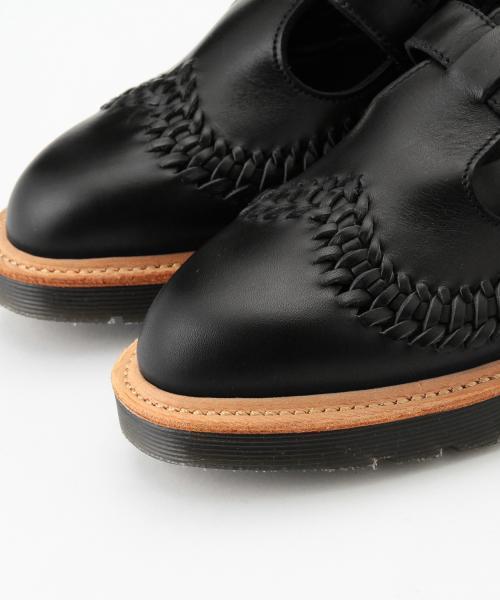 Dr. Martens（ドクターマーチン）の「Dr.Martens / "YULIA INTERLACE" 2ストラップ T-BAR シューズ（ドレスシューズ・レディース・ブラック・4/5/6）」の4枚目の写真