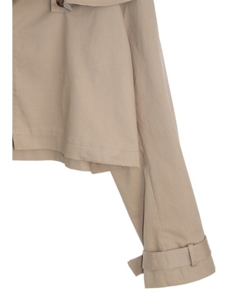 AMAIL（アマイル）の「Bulky coron trench（トレンチコート・レディース・ベージュ/グリーン・FREE）」の18枚目の写真