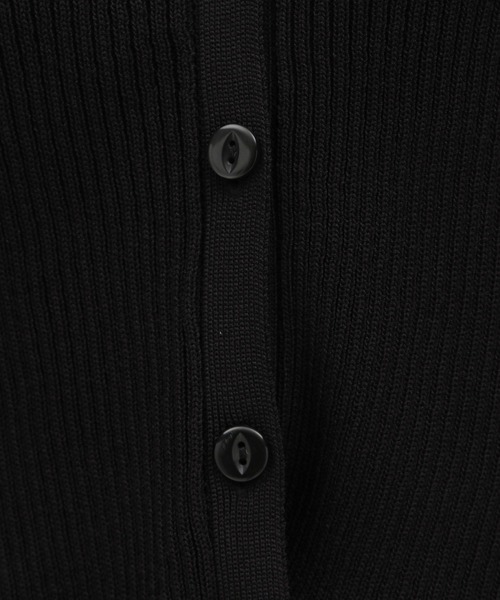 LAKOLE（ラコレ）の「Vネックニットカーディガン / 166810（カーディガン/ボレロ・レディース・ダークオリーブ/ブラック/グレー/ブラウン・SMALL/MEDIUM）」の20枚目の写真