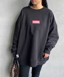 CHUMS（チャムス）の「[CHUMS/チャムス] MINI CHUMS LOGO オーバーサイズクルーネックスウェット（スウェット・メンズ）」