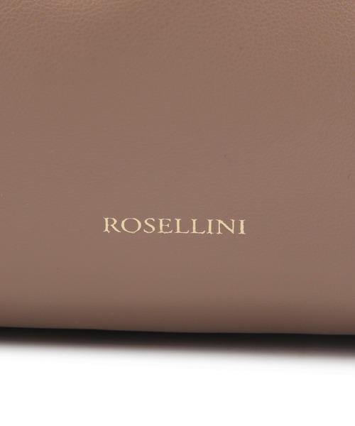 ROSELLINI（ロゼリーニ）の「【ROSELLINI/ロゼリーニ】ソフトラム調ギャザーハンドル　2WAY ミニショルダーバッグ　チェーンストラップ付（ショルダーバッグ・レディース・ベージュ/アイボリー/ブラック・FREE）」の12枚目の写真