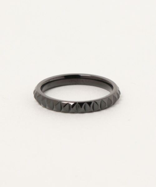 NO WAY(ノーウェイ)の「/surgical stainless/2.6mm ピラミッドリング(リング・メンズ・ブラック/シルバー/ピンクゴールド・11号/9号/13号/17号/19号/7号/15号/21号)」の2枚目の写真