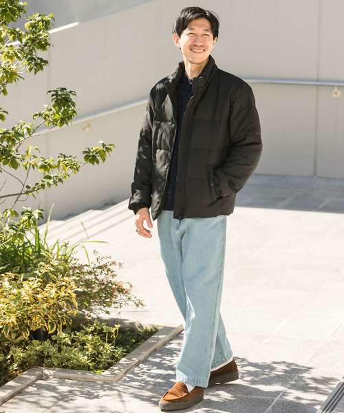 ITEMS URBANRESEARCH（アイテムズ アーバンリサーチ）の「デタッチャブルフード リアルダウンジャケット（ダウンジャケット/コート・メンズ・ネイビー/グレー/ブラック・LARGE/MEDIUM）」の17枚目の写真